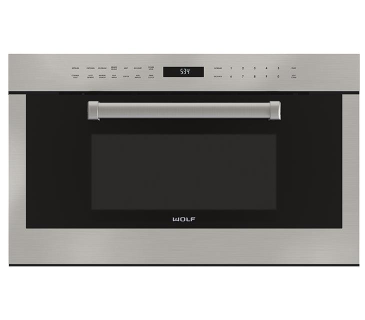 Wolf MDD30PE/S/PH 30" E Series Professional Dropdown Door Microwave